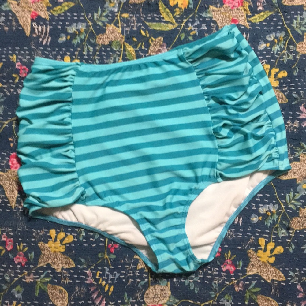 Kortni Jeane high waist swimsuit bikini bottoms